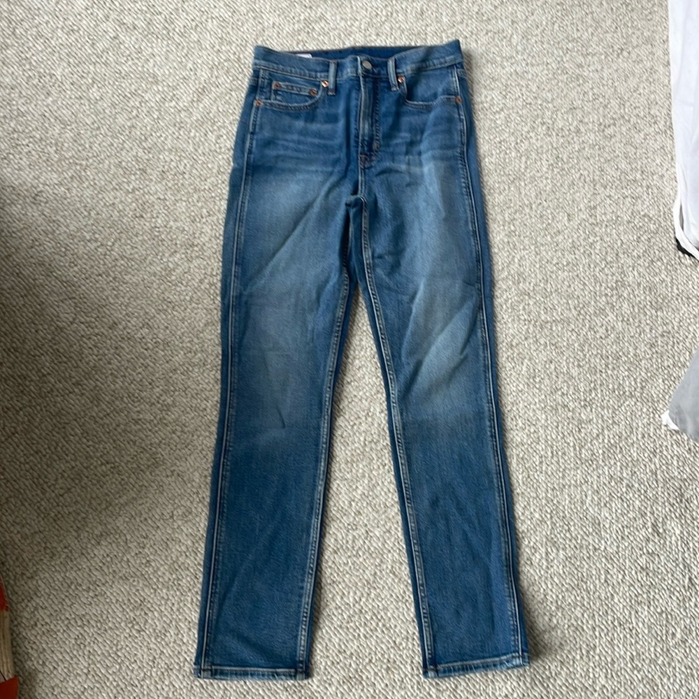 Gap Vintage Slim High Rise jeans size 27L 4L